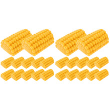 60St Mini Nepmaïs Ornamenten Van Gele Resin Voor Veelzijdige DIY Decor