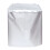 2Pcs Oxford Cloth Washing Machine Protector Silver Waterproof Cover 1