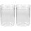 2St Multifunctionele Glazen Terrarium Pot Voor Interieur En 1