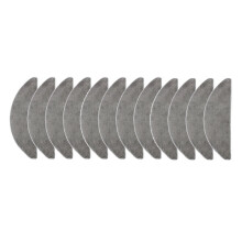 12-Teiliges Set Wischmopp-Pads für Mamibot EXVAC900/900S / Homend Alex 1287H / Blaupunkt Bluebot Precision Ersatzteile