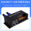 Led RGBW Strip DMX512 Decoder DC12V 24V Input 5A 4 Channel 480W Output Led RGBW Strip PWM DMX512 Slave Controller 7