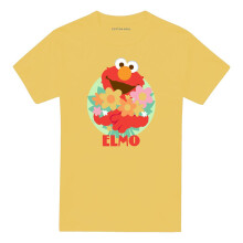 (3XL, Banana Yellow) Sesame Street Unisex Adult Flowers For You T-Shirt
