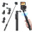 Amai Action Camera/Phone Selfie Stick With Bluetooth 5.1 Compatible Remote Control, 1-Meter Long Extension, Specifications: Three-Claw Model :Cla Sur 2
