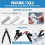 48PCS 3D Printer Tools Kit for 3D Printing Removing, Cleaning & Finishing with Deburring Tool, Files & More 4