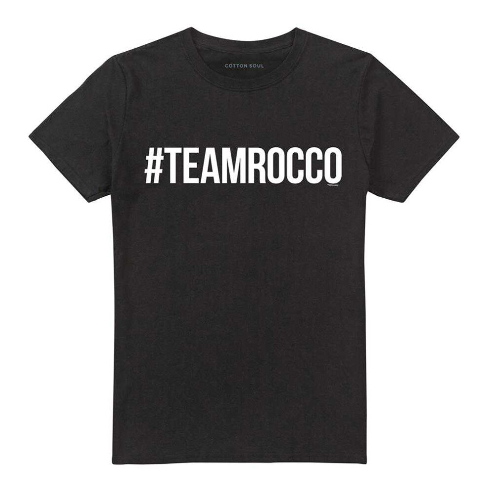 Sesame Street (3Xl, ) Unisex Adult Team Rocco T-Shirt Black