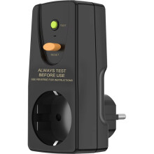 16A Leakage Protection Plug EU Personal Protection Socket with FI Safety Home Circuit Breaker Cutout