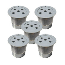 5PCS Reusable Stainless Steel Filter Cup for K- Coffee Maker Eco-Friendly Pods 5-Hole