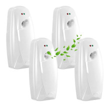4 Stuks Automatische Luchtverfrisser Sprays, Wandmontage, Automatische Luchtverfrisser Sprays voor de Badkamer