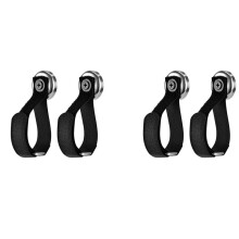 4pcs Heavy Duty Magnetic Hooks, Magnetic Tool Racks for Cables, Ropes, and Wires, Tools for Garages, Workshops