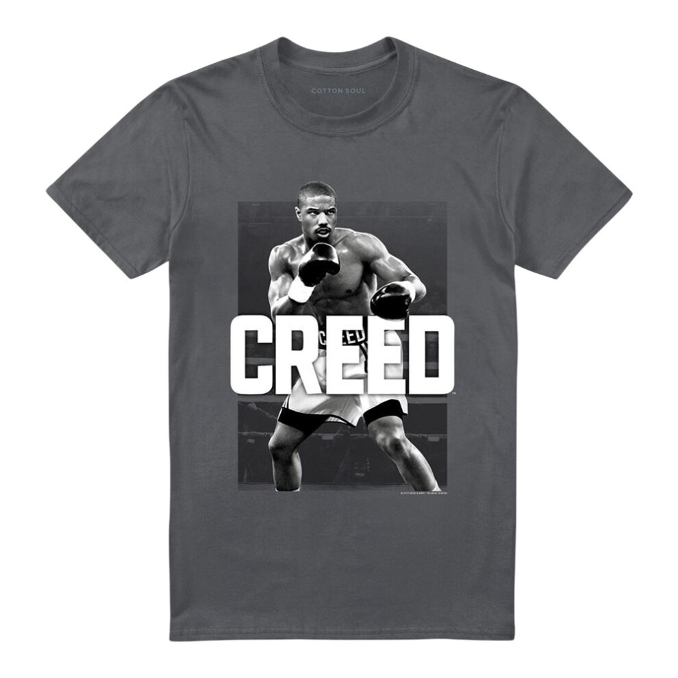 Creed (Xl, Charcoal) Unisex Adult Final Round T-Shirt Multicoloured
