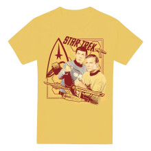 (XXL, Banana Yellow) Star Trek Mens Shoot That Thing T-Shirt