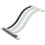 20cm PCI-E 5.0 X16 Riser Cable  Card Extension Cable 90 Mounting GPU Extension Cord 2
