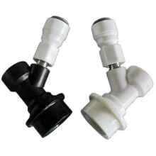 Lock Disconnect Kit with Push-in Fitting Quick Joint Connector for 9.52mm(3/8) Beer Tube Hose