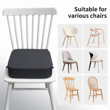 Rehausseur pour Table à Manger pour Tout-Petits, Rehausseur Imperméable pour Chaise de Cuisine, Coussin en Mousse Haute Densité