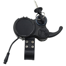 With Locking LCD Monitor Instrument Accelerator for 36V-60V Brushless Controller Electric Scooter Accessory