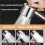 Stainless Steel Filter Pressure-Boosting Adjustable Handheld Showerhead Bathroom Shower Set Three-Speed Showerhead 5