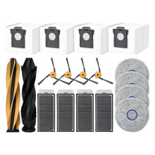 Compatibel met voor  L60 Pro Ultra Stofzuiger: Vervangingsonderdelen, Accessoires, Hoofdborstel, Zijborstel, Dweilpad, Stofzak, Filter