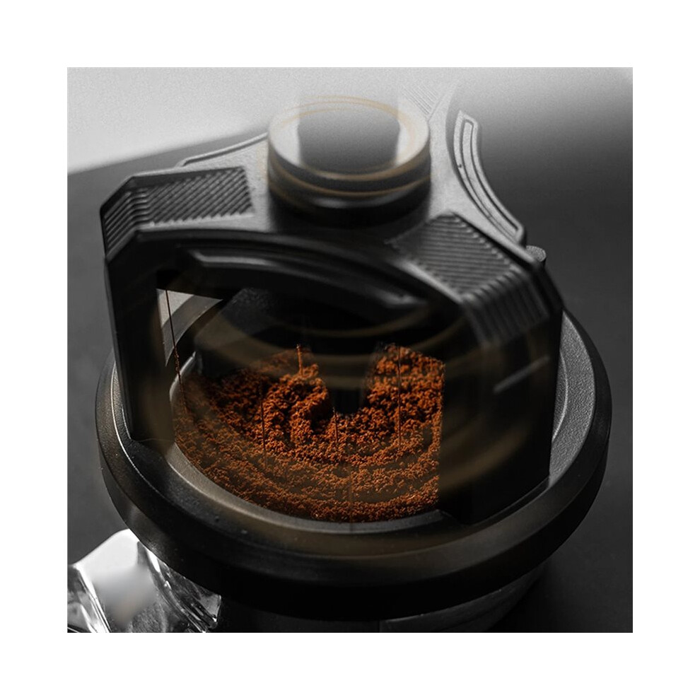 Automatic Rotating Wdt Tool Espresso Needle Distributor Coffee Accessories,Anti-Clumping Coffee Grinder Accessory 53Mm 6033339410312