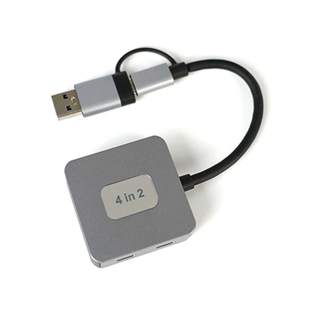 Usb 3.2 4-In-1 Docking Station 10Gbps High-Speed Splitter Tablet Pc Type-C Docking Station 4711503488344