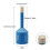 5PCS Diamond Core Drill Bit for Porcelain Tile Ceramic Marble Granite Drilling,6mm Diamond Hole Saw with M14 Thread 7
