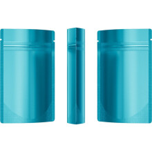 Matte for Aluminum Foil Stand for Resealable Round Corner , Heat Sealable Zip Lock Mylar Packaging Bags