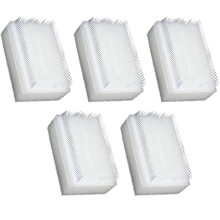 5-Teiliges Haustier-Massagebürsten-Set, Spezialbürste für Haustiere, Multifunktionale Staubentfernungs-Schwamm-Reinigungsbürste, Simulierter