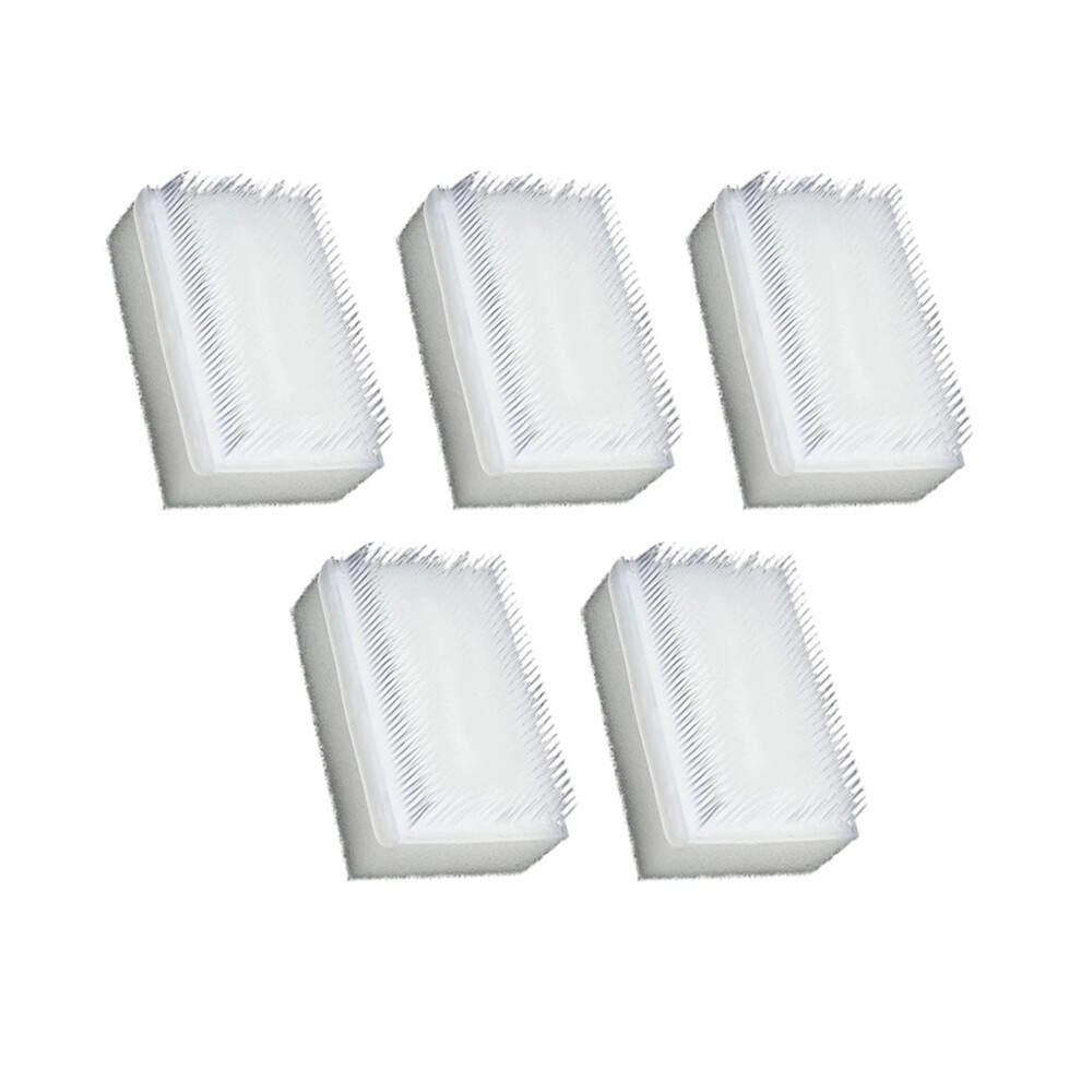 Saudism 5Pcs Pet Massage Brush Pet Special Brush Multifunctional Dust Removal Sponge Cleaning Brush Simulated Cat Tongue Comb