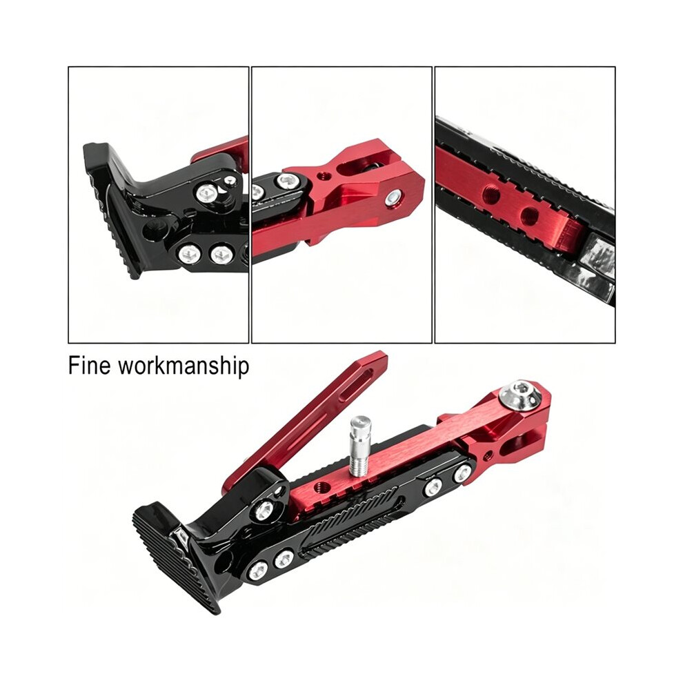 Upgrade Adjustable Kickstand Parking Bracket Foot Support For Modified Single-Leg Support Electric Scooter Accessories A 4711380569853
