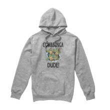 (XL, Sport Heather) Teenage Mutant Ninja Turtles Mens Cowabunga Dude Hoodie