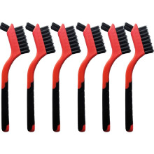 Nylon Cleaning Brushes - BBQ Brush Non-Scratch Bristles for Delicate Surfaces & Daily Tasks with