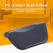 Spa Bath Pillow Bathtub Pillow Non-Slip Suction Cups 270x140x50mm Bathtub Pillow for Neck  Support