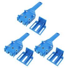 Tischler-Lochpositionierer, Multifunktionaler Hand-Lochpositionierer für 6/8/10-mm-Bohrer