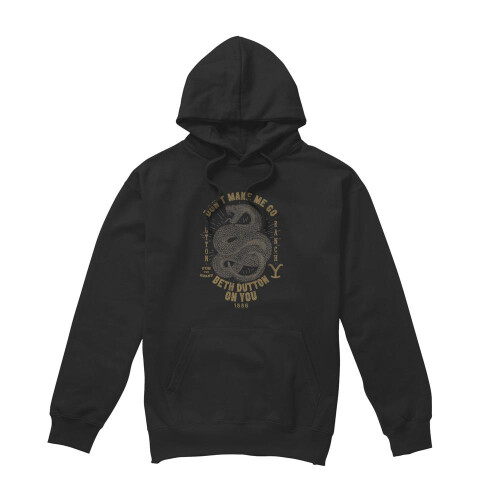 Yellowstone (S, Black) Yellowstone Mens Beth Dutton Hoodie