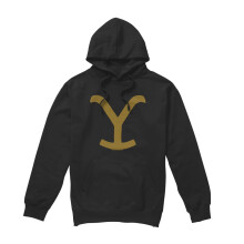 (L, Black) Yellowstone Mens Brand Hoodie