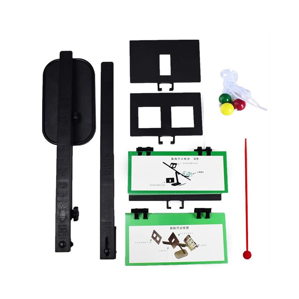 Aperture-Rule Trainer Strabismus Amblyopia Eye Treatment Monocular Vision Training Blackout Correction Tool Set B
