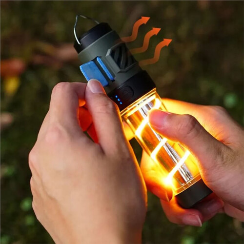 Mosquito Repeller Lamps USB Rechargeable  Camping Light with Triangle Bracket Outdoor Lanterns Light LED Flashlight 2