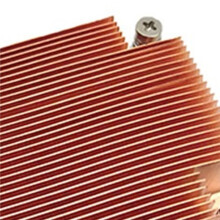 1U Server CPU Cooler LGA2011 Pure Copper Vapour Chamber Heatsink for Silent Fan for Thin ITX