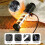 Mosquito Repeller Lamps USB Rechargeable  Camping Light with Triangle Bracket Outdoor Lanterns Light LED Flashlight 6