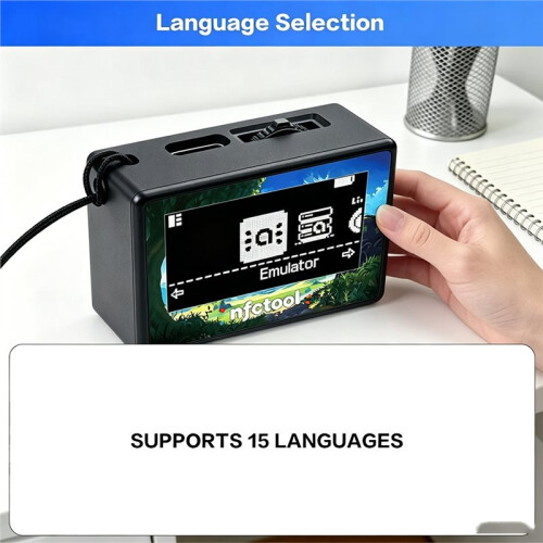 NFCTool Emulator Device with OLED Display for   Fast for Amiibo Simulate for All Games Cards Needed