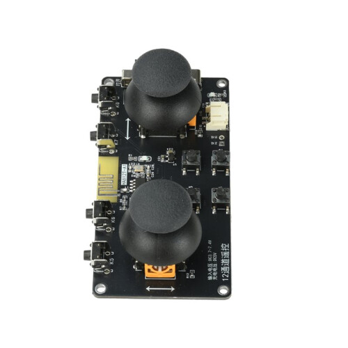 2.4G 12CH Remote Control Module with Type-C Charging for DIY Projects Wireless Receiver Board Motor Controller 2