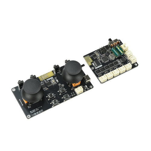 2.4G 12CH Remote Control Module with Type-C Charging for DIY Projects Wireless Receiver Board Motor Controller