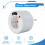 Timer Socket, Timer Digital Single  Rotating Countdown Timer 15 Minutes to 24 Hours with LED Digital EU Plug 10