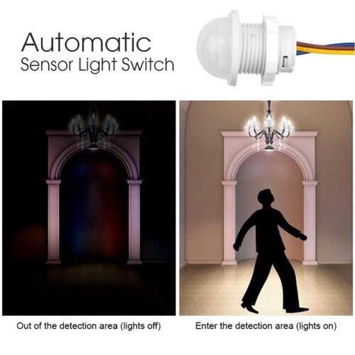 5PCS Motion Sensor  Infrared Body Sensor  PIR Sensor Detector  for Home Ceiling Lamp LED Lighting 2