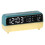 LED Digital Alarm Clock with Voice Control, Temperature Date Week Display, Adjustable Brightness Electronic Desk Clock 1