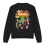 Nickelodeon (S, Black) Nickelodeon Unisex Adult Splat Group Sweatshirt 1