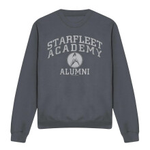 (L, Charcoal) Star Trek Unisex Adult Alumni Sweatshirt