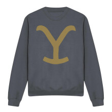 (XL, Charcoal) Yellowstone Unisex Adult Brand Sweatshirt