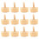 60Pcs Wood Chip  Baskets Manual Woven Baskets Ornaments Candy Storage Box 3