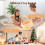 60Pcs Wood Chip  Baskets Manual Woven Baskets Ornaments Candy Storage Box 6