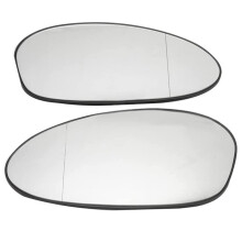 Car Door Wing Mirror Glass 51167145267 51167145268 for 3 Series E90 2006-2008 Clear Rear View Side Mirror Glass Lens